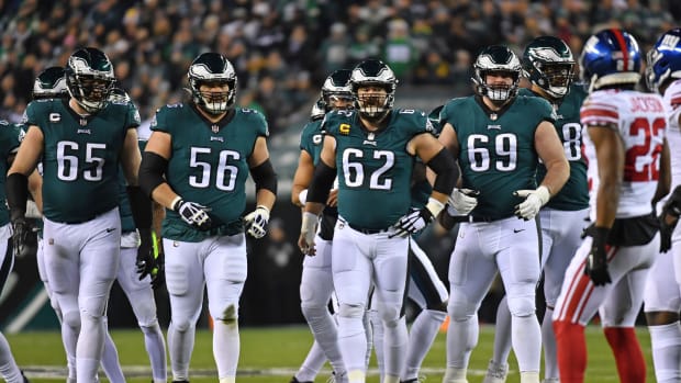 Philadelphia Eagles offensive line.